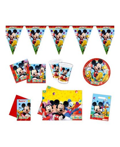 Mickey Mouse clubhuis feestpakket