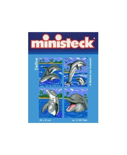 Ministeck dolfijnen 4-in-1