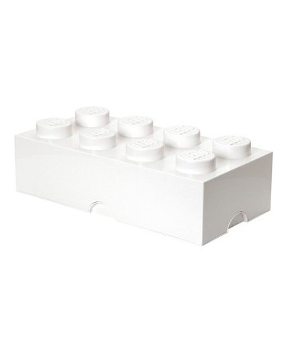 LEGO Brick opbergbox 8 - wit