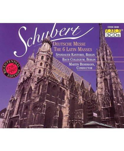 Schubert: The 6 Latin Masses
