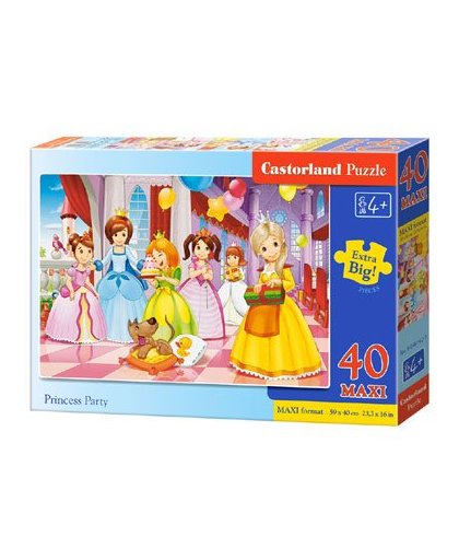 Castorland maxi puzzel Prinsesfeest - 40 stukjes