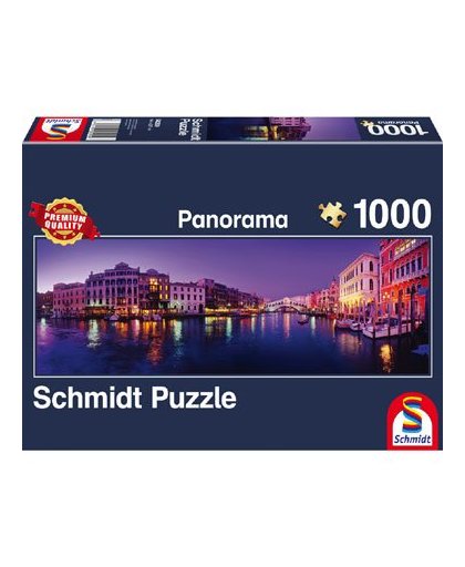 Panorama Canale Grande Venetië puzzel - 1000 stukjes