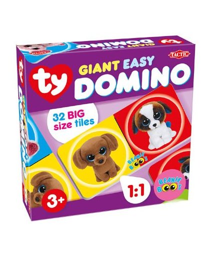 Tactic Ty Beanie Boo's Giant Easy domino vloerspel