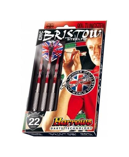Harrows steeltip Eric Bistow dartpijlen - 22 gram