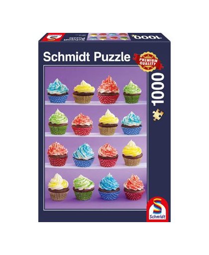 Cupcakes Delight puzzel - 1000 stukjes