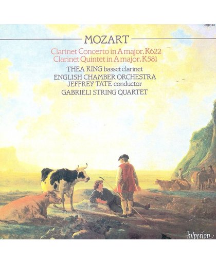 Mozart: Clarinet Concerto, Clarinet Quintet / Thea King, ECO et al