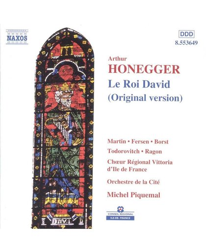 Honegger: Le Roi David / Martin, Fersen, Borst, et al