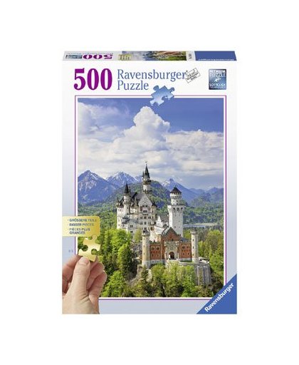 Ravensburger puzzel Sprookjeskasteel Neuschwanstein - 500 stukjes