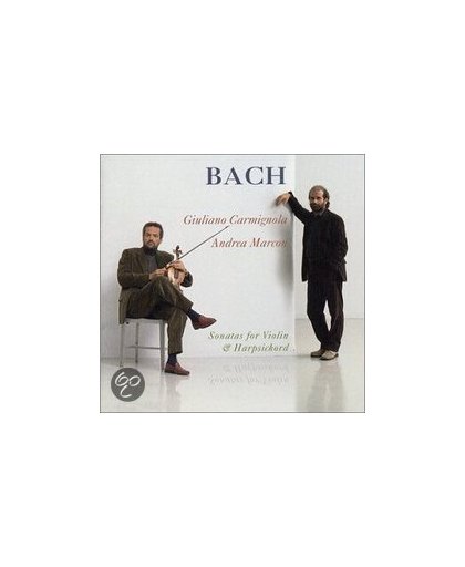 Bach: Sonatas for Violin & Harpsichord / Carmignola, Marcon