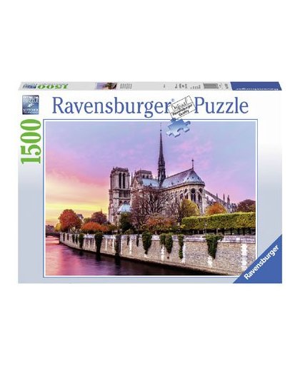 Ravensburger puzzel Schilderachtige Notre Dame - 1500 stukjes