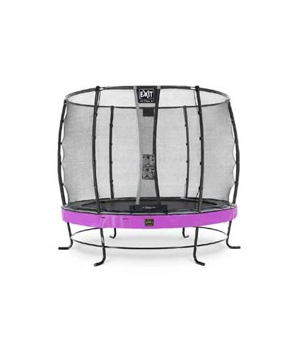 EXIT Elegant Premium trampoline ø253cm with safetynet Deluxe - purple