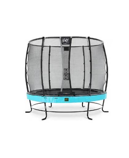 EXIT Elegant Premium trampoline ø305cm with safetynet Deluxe - blue