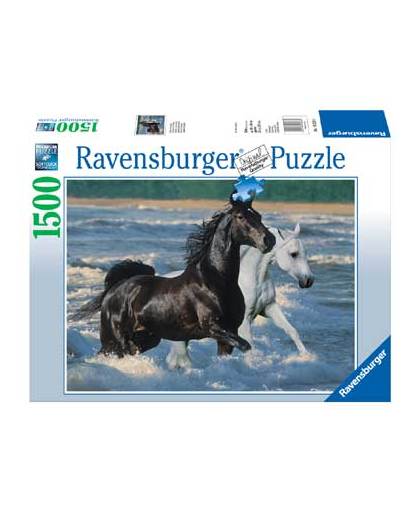 Ravensburger puzzel Paarden op het strand 1500 stukjes
