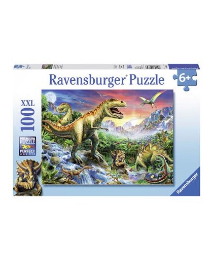 Ravensburger XXL puzzel Bij de dinosaurussen 100 stukjes