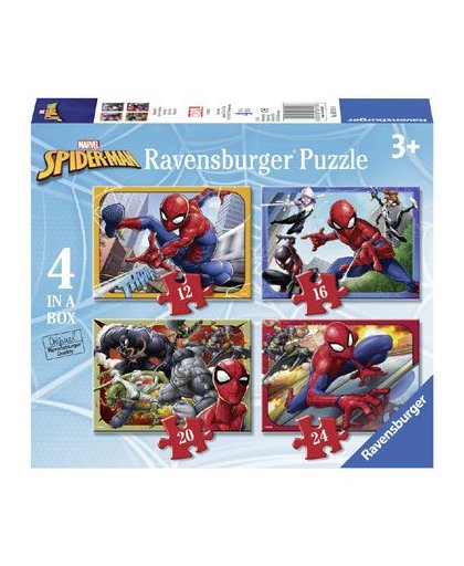 Ravensburger Spider-Man puzzelbox 4-in-1