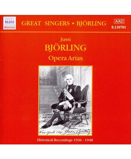 Bjorling Jussi: Opera Arias