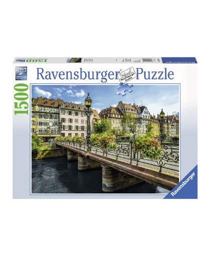 Ravensburger puzzel zomers Straatsburg - 1500 stukjes