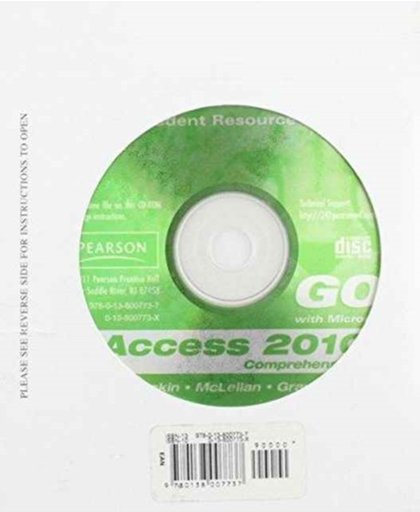 Student CD for GO! with Microsoft Access 2010 Comprehensive