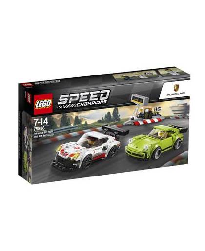 LEGO Speed Champions Porsche 911 RSR en 911 Turbo 3.0 75888