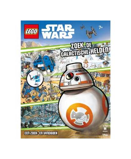 LEGO Star Wars zoek- en vindboek Zoek de galactische helden