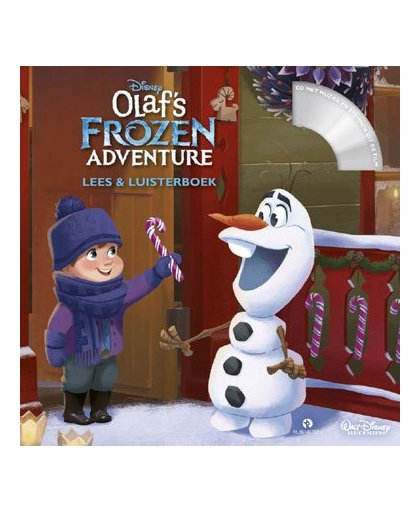 Disney Frozen boek/CD Olafs Frozen avontuur