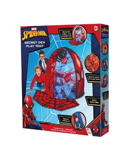 Spider-Man speeltent - rood