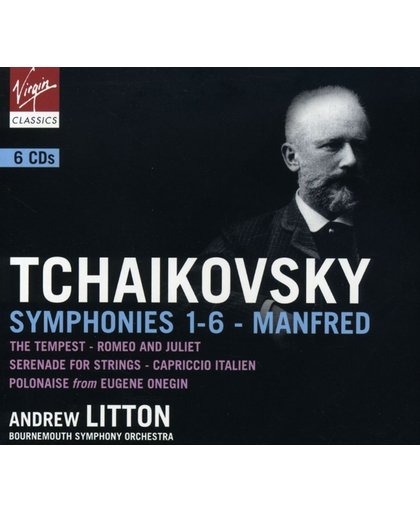 Tchaikovsky: Symphonies nos 1-6, Manfred etc / Andrew Litton, Bournemouth SO