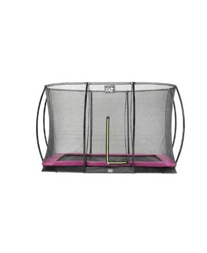 EXIT Silhouette Ground + Safetynet Rect. 214x305 (7x10ft) Pink