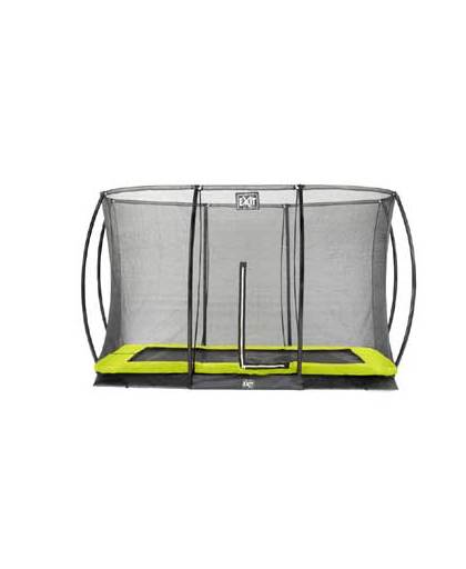 EXIT Silhouette Ground + Safetynet Rect. 214x305 (7x10ft) Lime