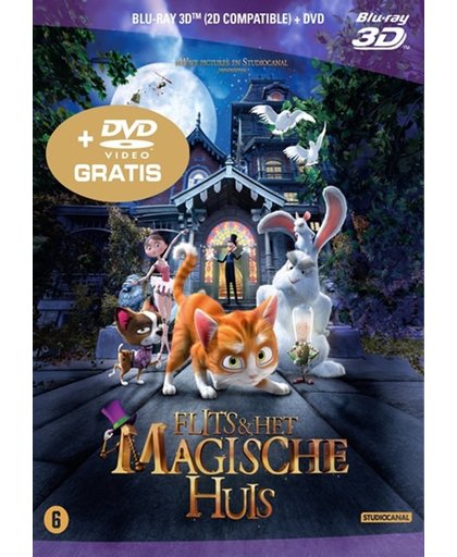 Flits En Het Magische Huis (3D/2D Blu-ray + DVD)