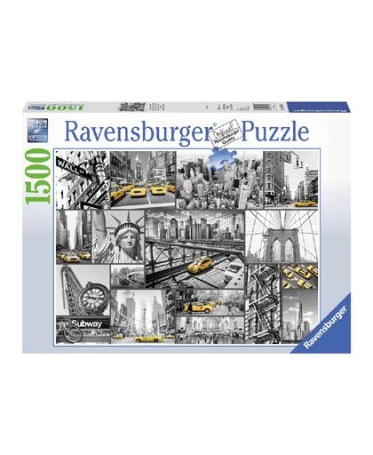 Ravensburger puzzel kleuraccenten in New York - 1500 stukjes