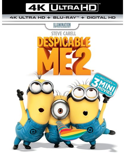 Verschrikkelijke Ikke 2 (Despicable Me 2) (4K Ultra HD Blu-ray)