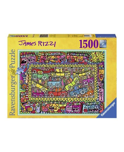 Ravensburger James Rizzi puzzel We are on our way to your party - 1500 stukjes