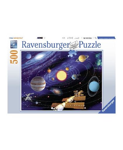Ravensburger Starline puzzel zonnestelsel - 500 stukjes