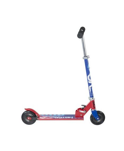 EVO Mistral inklapbare scooter - blauw/rood