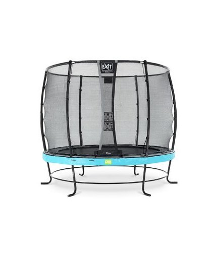 EXIT Elegant trampoline ø305cm with safetynet Deluxe - blue