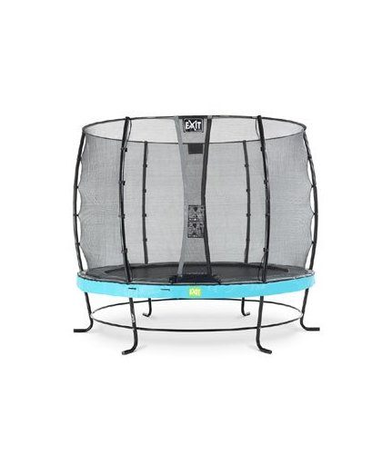 EXIT Elegant trampoline ø305cm with safetynet Economy - blue