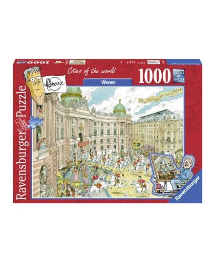 Ravensburger puzzel Fleroux Cities of the world: Wenen - 1000 stukjes