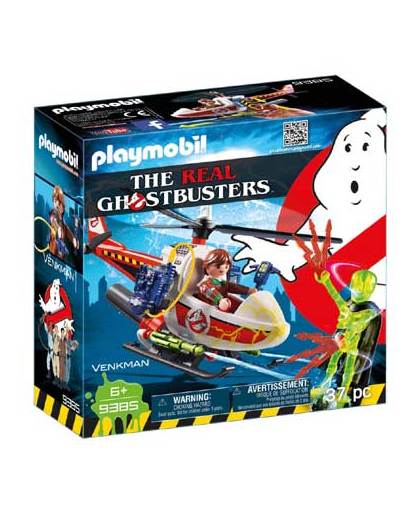 PLAYMOBIL Ghostbusters Venkman met helikopter 9385