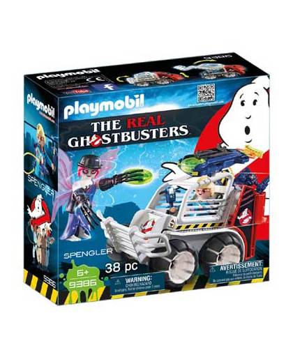 PLAYMOBIL Ghostbusters Spengler met kooiwagen 9386