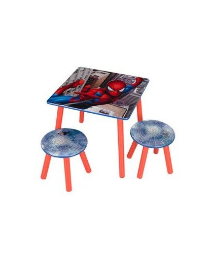 Spider-Man tafel en stoelen