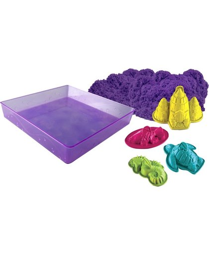 Kinetic Sand Sandbox Set Purple
