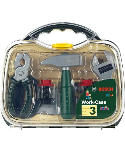 Bosch Werkzeugkoffer, mittel, transparent