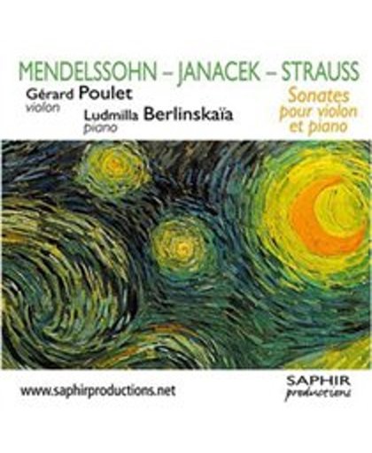 Poulet/Berlinskaia - Sonates Pour Violon Et Piano