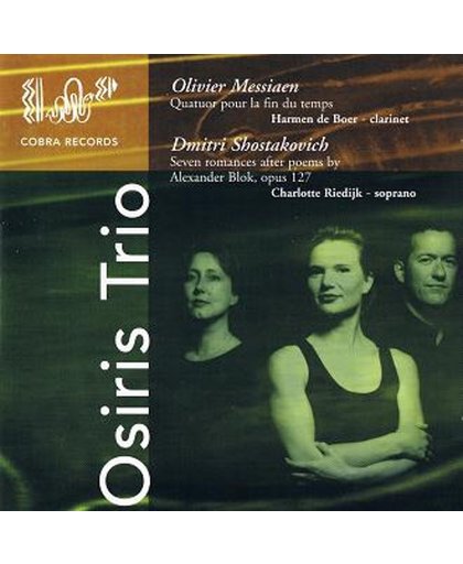 Osiris Trio - Quatuor Pour La Fin Du Temps