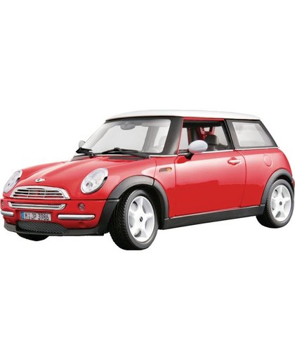 Mini Cooper 2001 1:18 rood