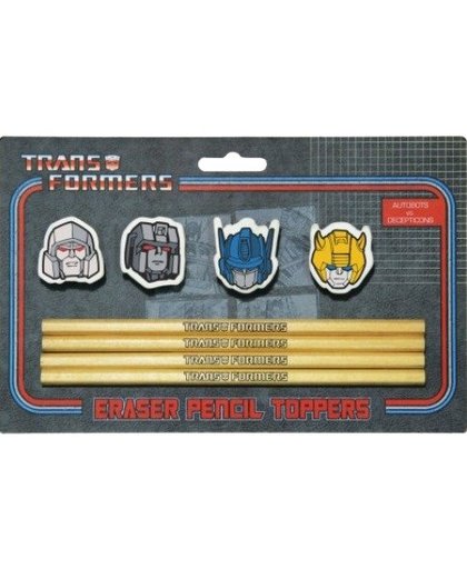 Transformers: Eraser Pencil Toppers