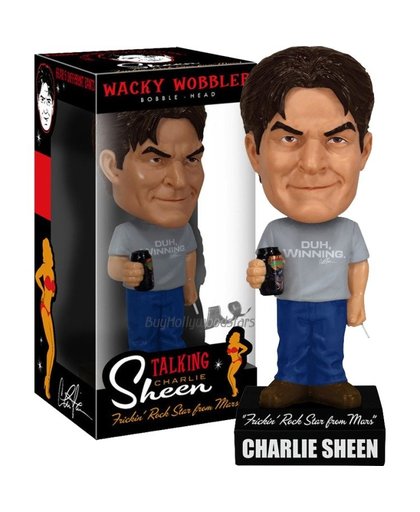 Wacky Wobbler: Charlie Sheen (Talking)