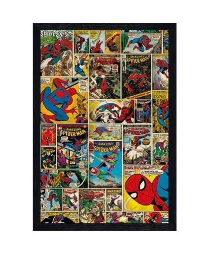 Marvel: Spiderman Comic Collage Poster