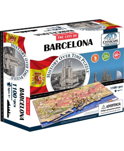 4D Barcelona Puzzel